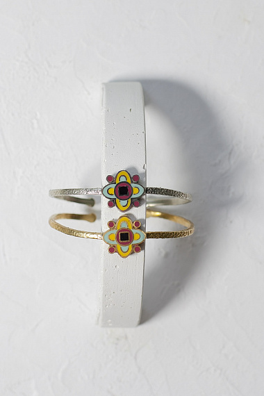 Berber Ifri goddess cuff bracelet gold